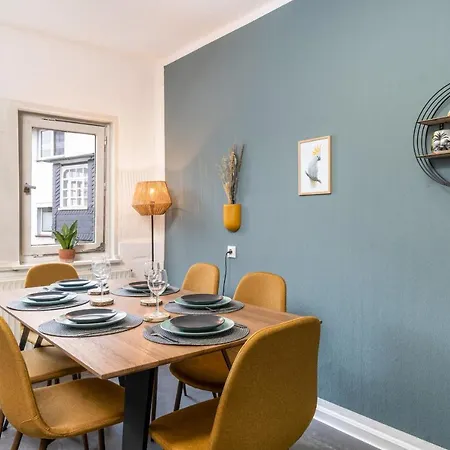 Apartment Kakadu - Zentral - Workplace - Gemeinschaftsterrasse, Snes Frankenberg/Sachsen